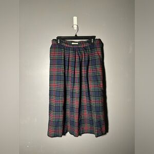 Pendleton Authentic Allison Tartan Midi Skirt Womens Size 14